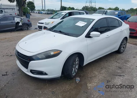 2015 Dodge Dart Sxt из США, поврежденный, VIN 1C3CDFBB3FD123705